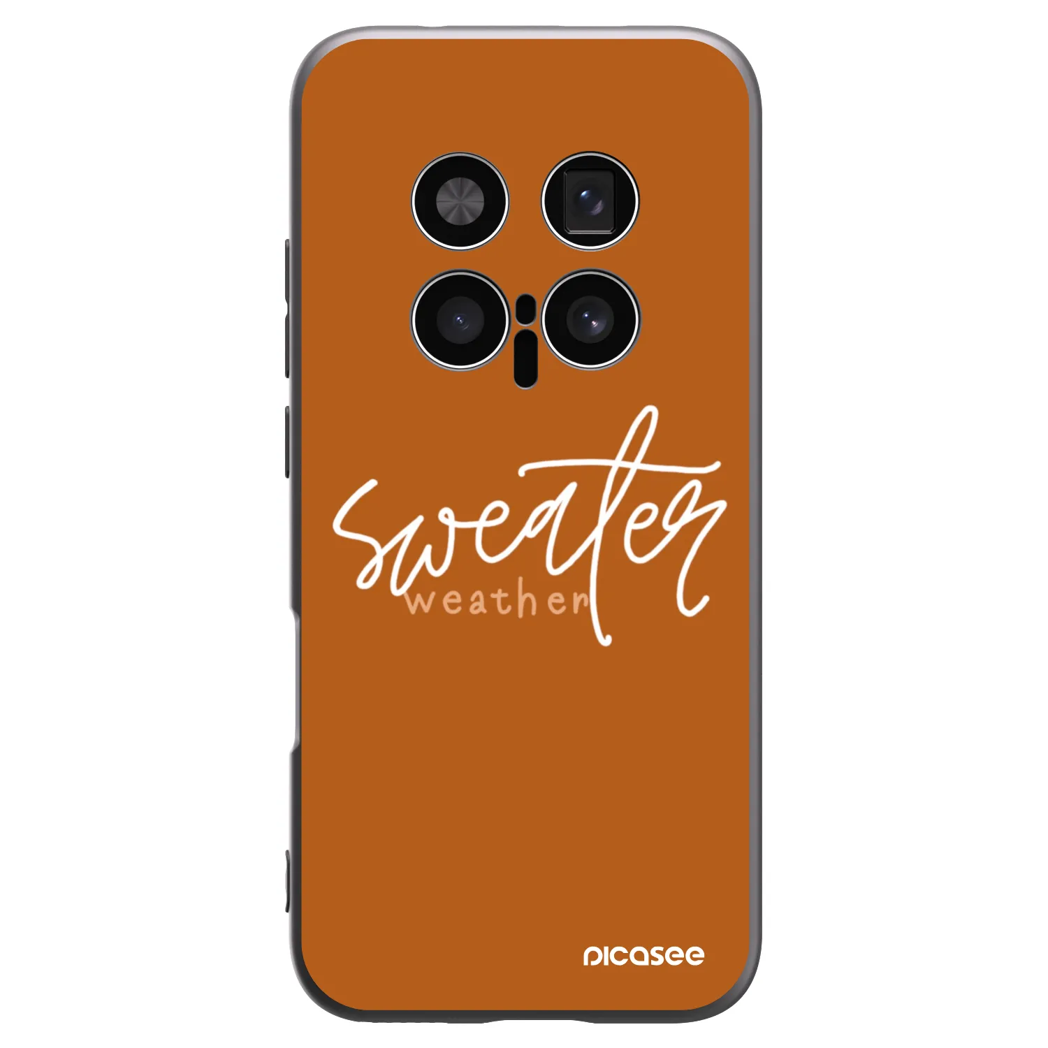 Picasee Honor Magic8 Pro 5G Hülle - Schwarzes Silikon - Sweater weather