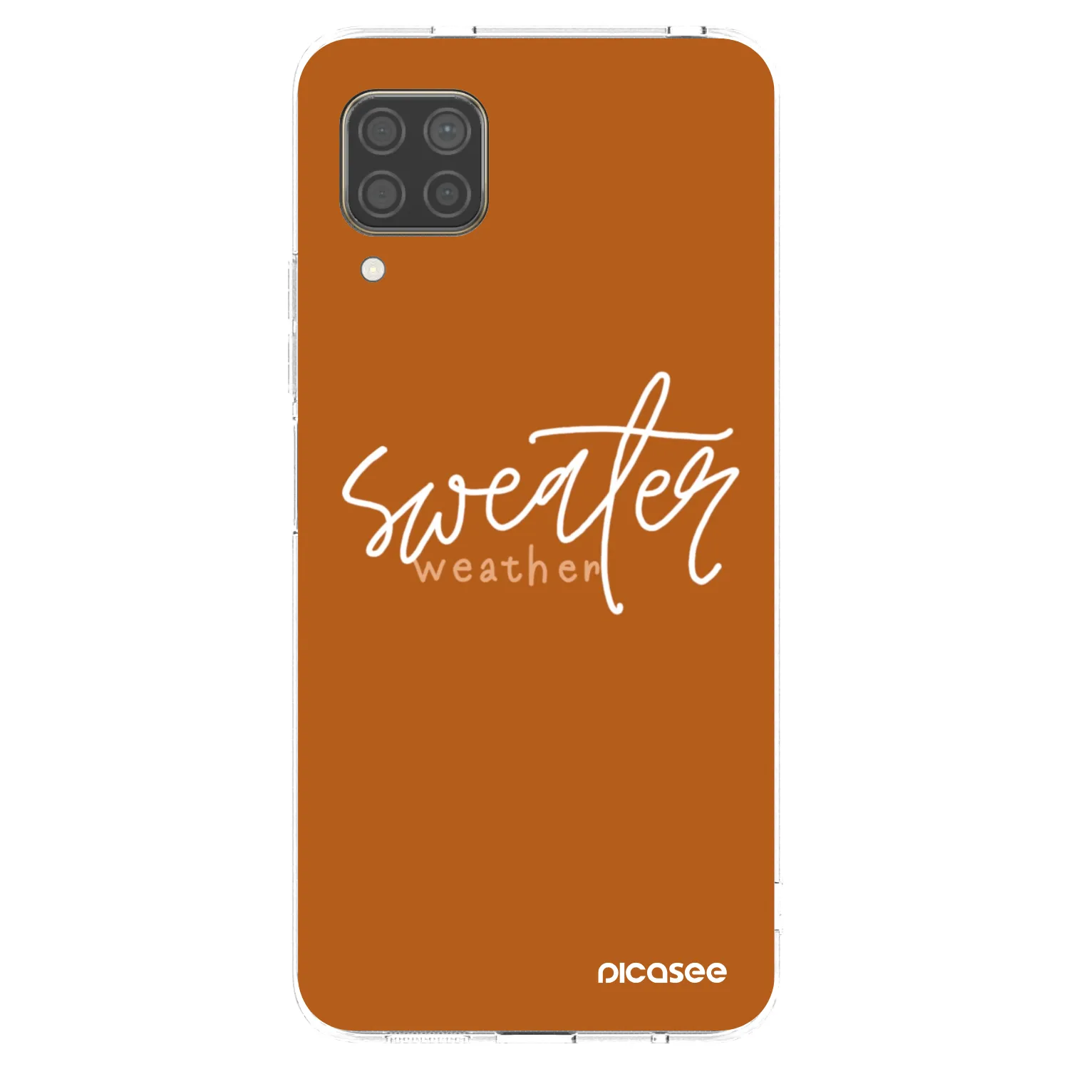 Picasee Huawei P40 Lite Hülle - Transparentes Silikon - Sweater weather