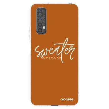 Picasee Realme 7 Hülle - Transparentes Silikon - Sweater weather