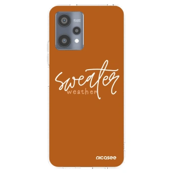Picasee Realme 9 Pro 5G Hülle - Transparentes Silikon - Sweater weather