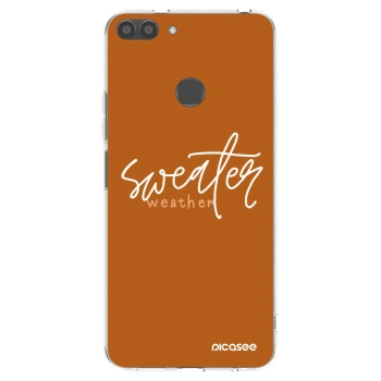 Picasee Huawei P Smart Hülle - Transparentes Silikon - Sweater weather