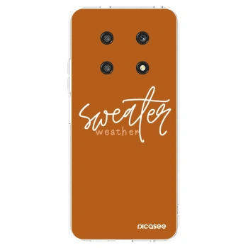 Picasee Honor Magic4 Lite 5G Hülle - Transparentes Silikon - Sweater weather