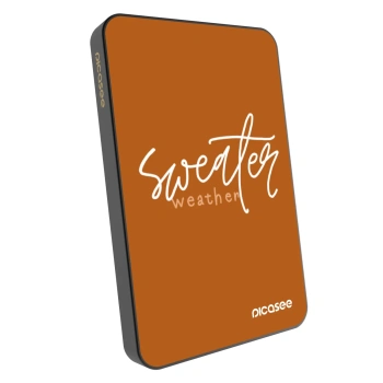 Powerbank mit MagSafe 5 000 mAh Grau - Sweater weather