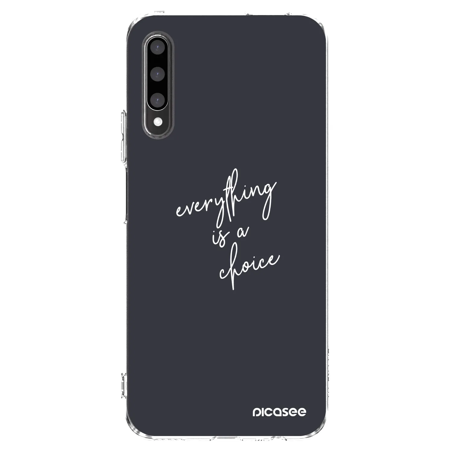 Picasee Honor 9X Pro Hülle - Transparentes Silikon - Everything is a choice