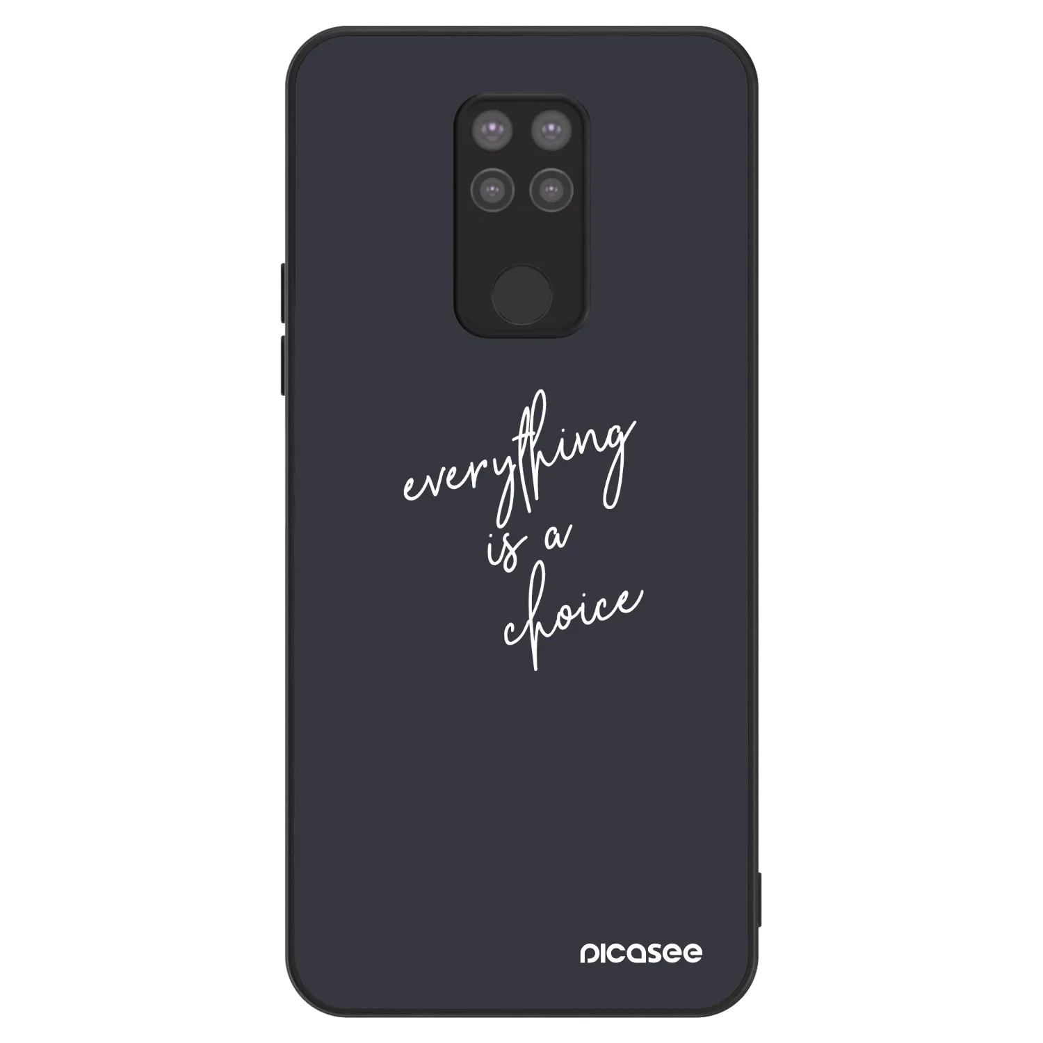 Picasee ULTIMATE CASE für Xiaomi Redmi Note 9 - Everything is a choice
