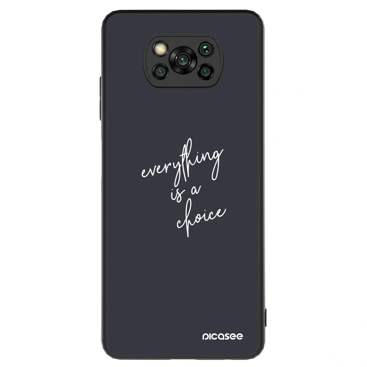 Picasee ULTIMATE CASE für Xiaomi Poco X3 - Everything is a choice