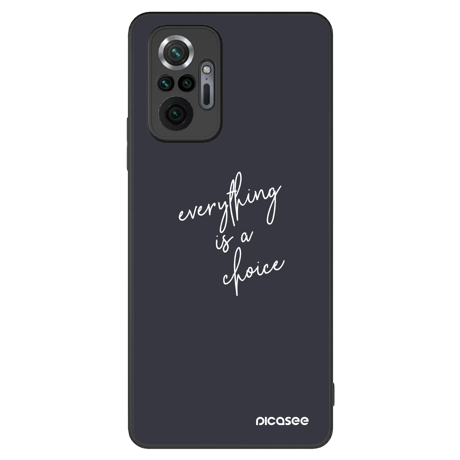 Picasee ULTIMATE CASE für Xiaomi Redmi Note 10 Pro - Everything is a choice