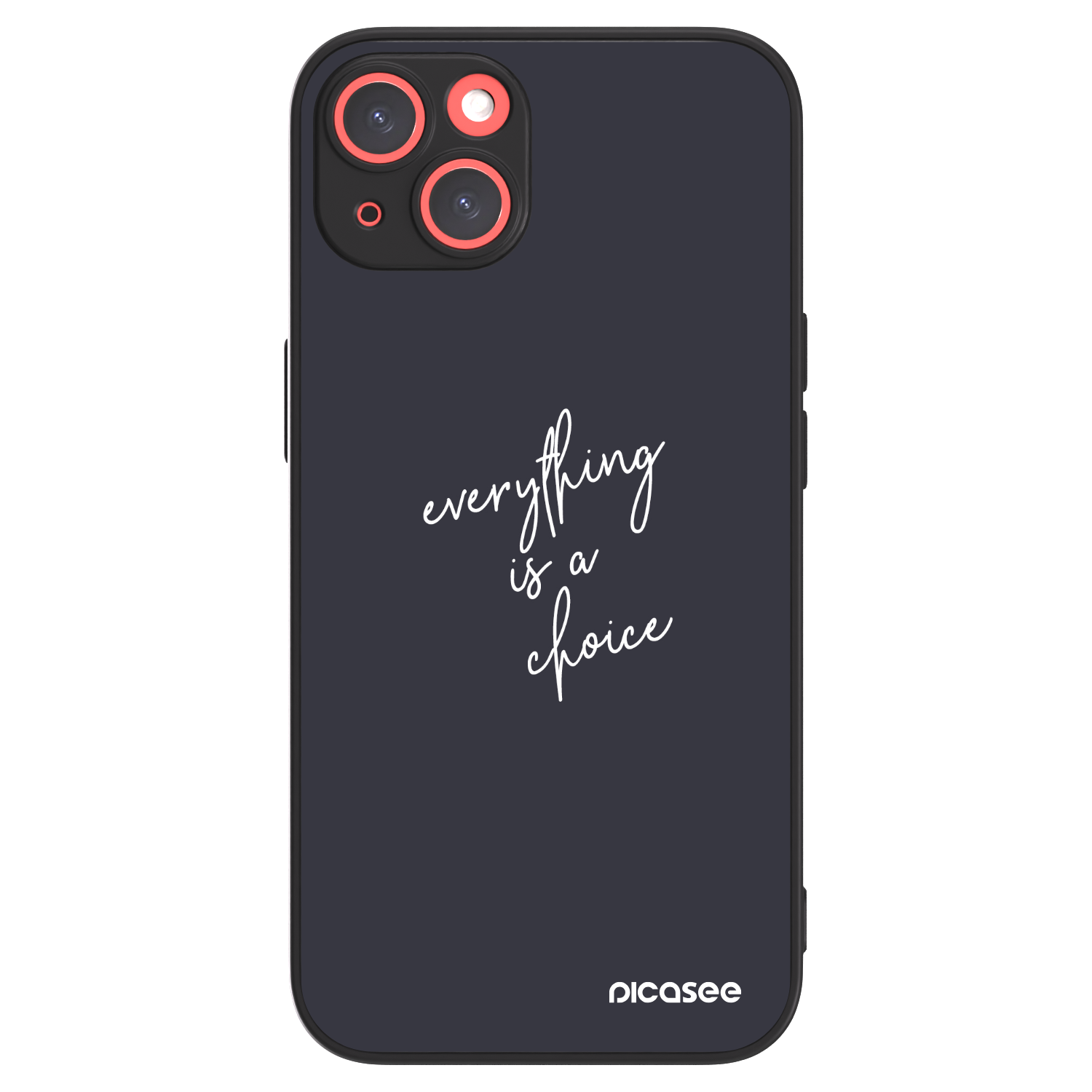 Picasee ULTIMATE CASE für Apple iPhone 13 - Everything is a choice