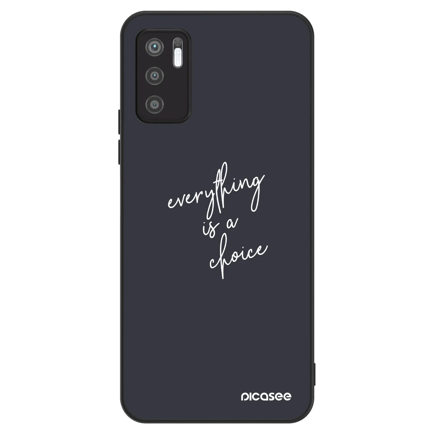 Picasee ULTIMATE CASE für Xiaomi Redmi Note 10 5G - Everything is a choice