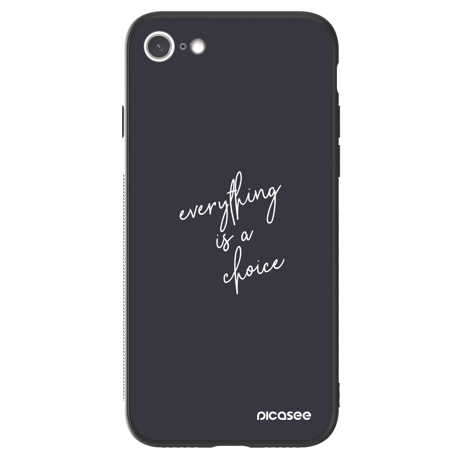 Picasee ULTIMATE CASE für Apple iPhone SE 2020 - Everything is a choice