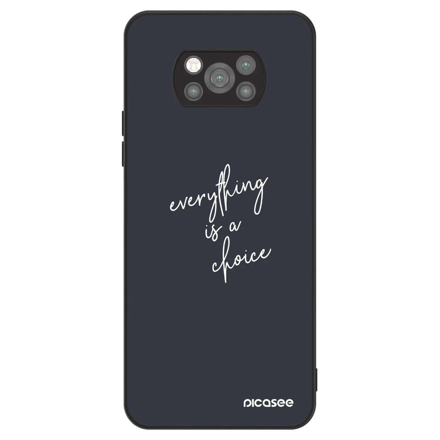 Picasee ULTIMATE CASE für Xiaomi Poco X3 Pro - Everything is a choice