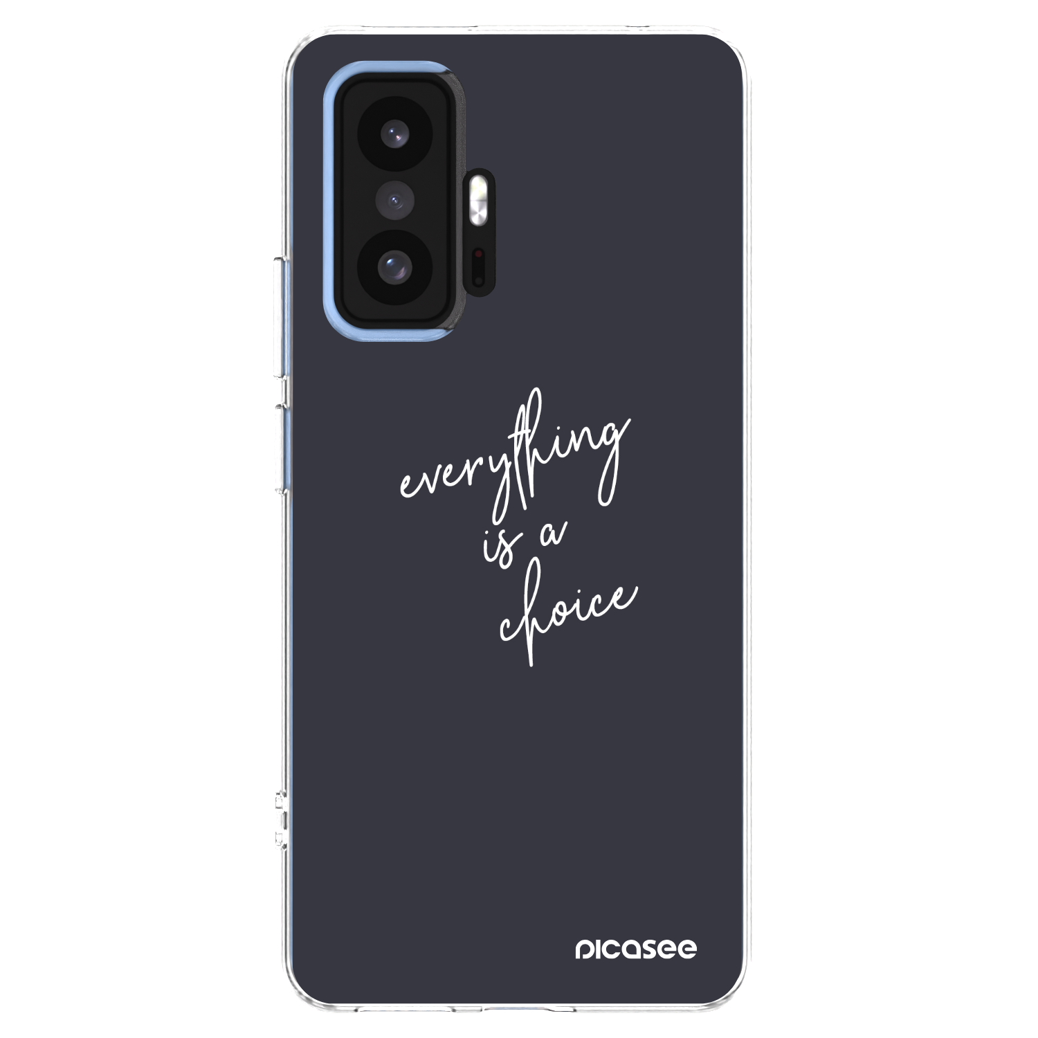 Picasee Xiaomi 11T Pro Hülle - Transparentes Silikon - Everything is a choice