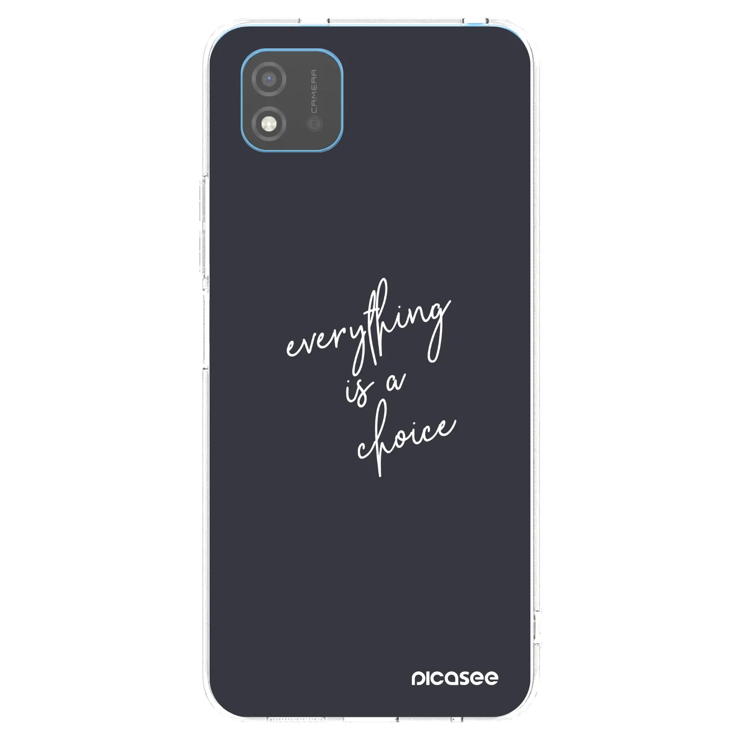 Picasee Realme C11 (2021) Hülle - Transparentes Silikon - Everything is a choice