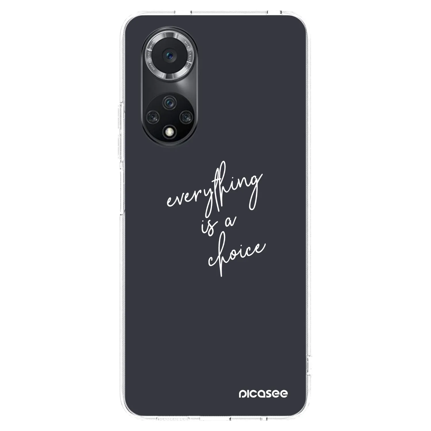 Picasee Huawei Nova 9 SE Hülle - Transparentes Silikon - Everything is a choice
