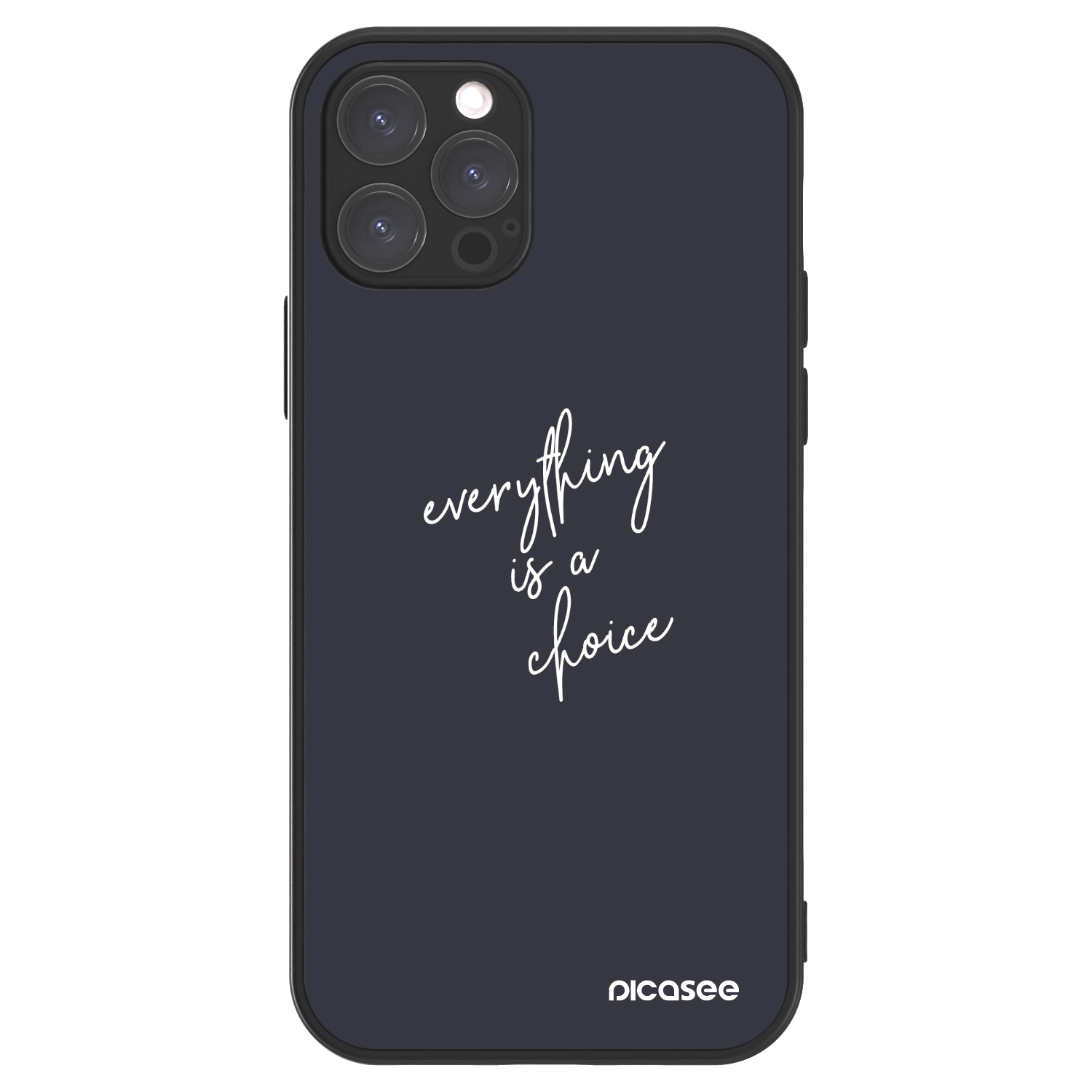 Picasee ULTIMATE CASE MagSafe für Apple iPhone 12 Pro - Everything is a choice