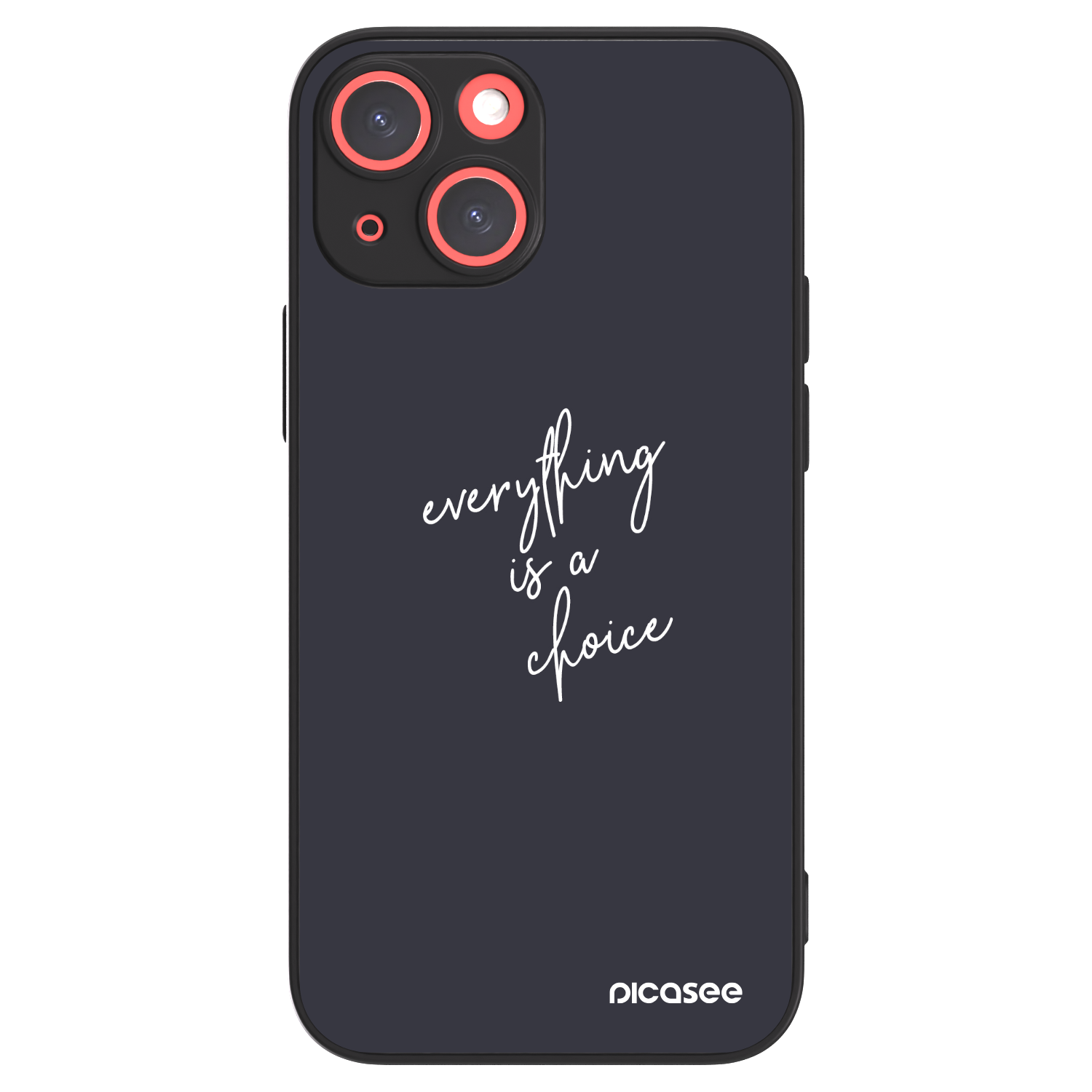 Picasee ULTIMATE CASE MagSafe für Apple iPhone 13 mini - Everything is a choice