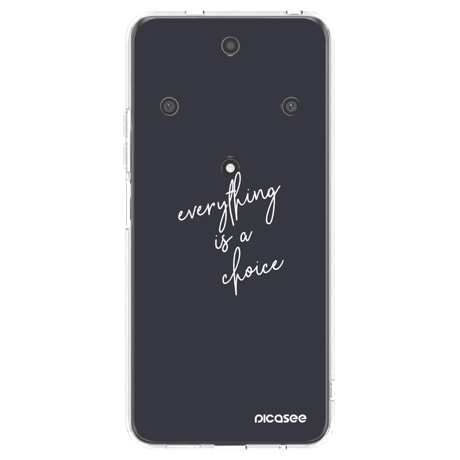 Picasee Honor Magic5 Lite 5G Hülle - Transparentes Silikon - Everything is a choice