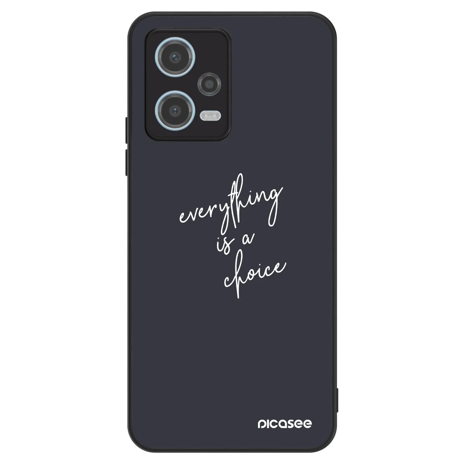 Picasee ULTIMATE CASE für Xiaomi Redmi Note 12 5G - Everything is a choice