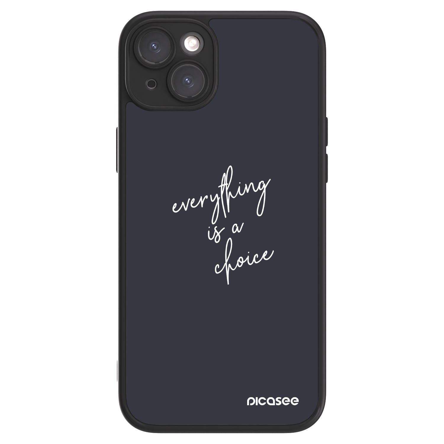 Picasee ULTIMATE CASE für Apple iPhone 15 Plus - Everything is a choice