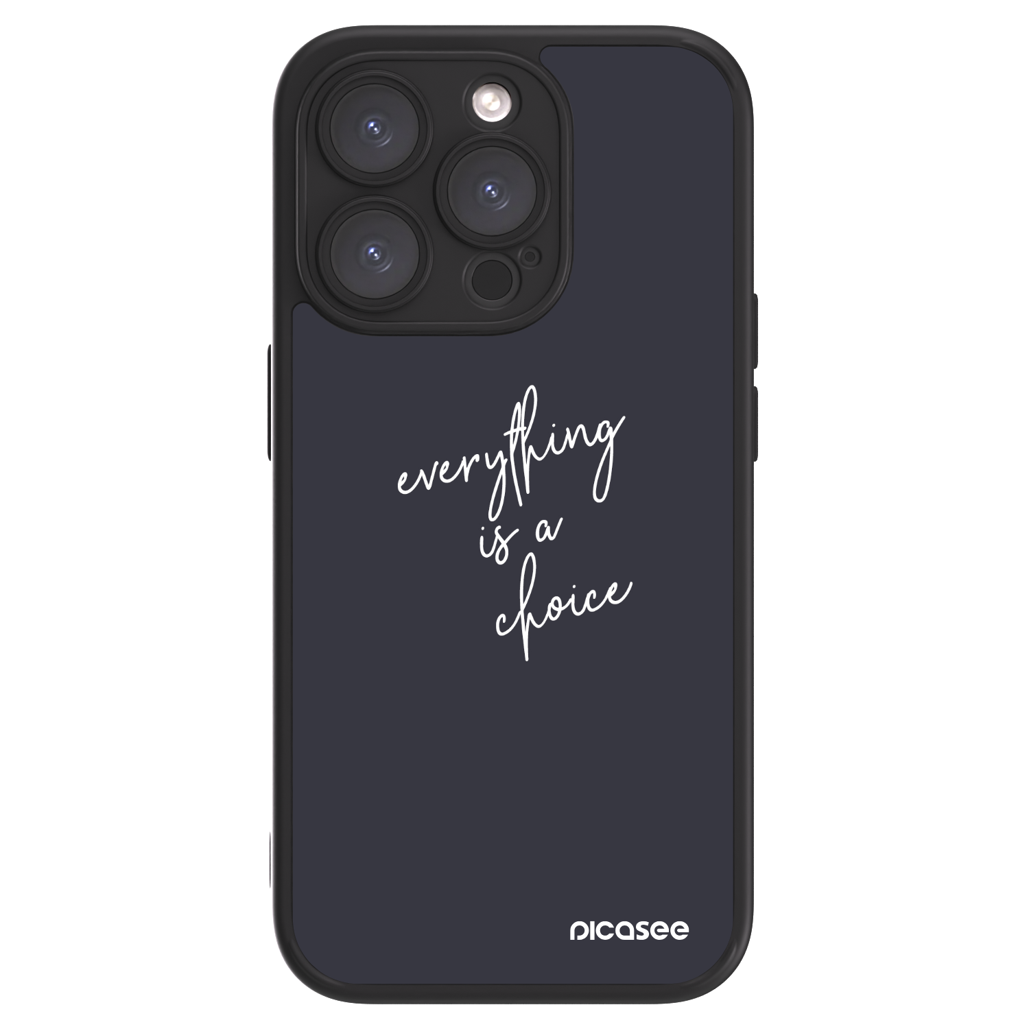Picasee ULTIMATE CASE für Apple iPhone 15 Pro - Everything is a choice