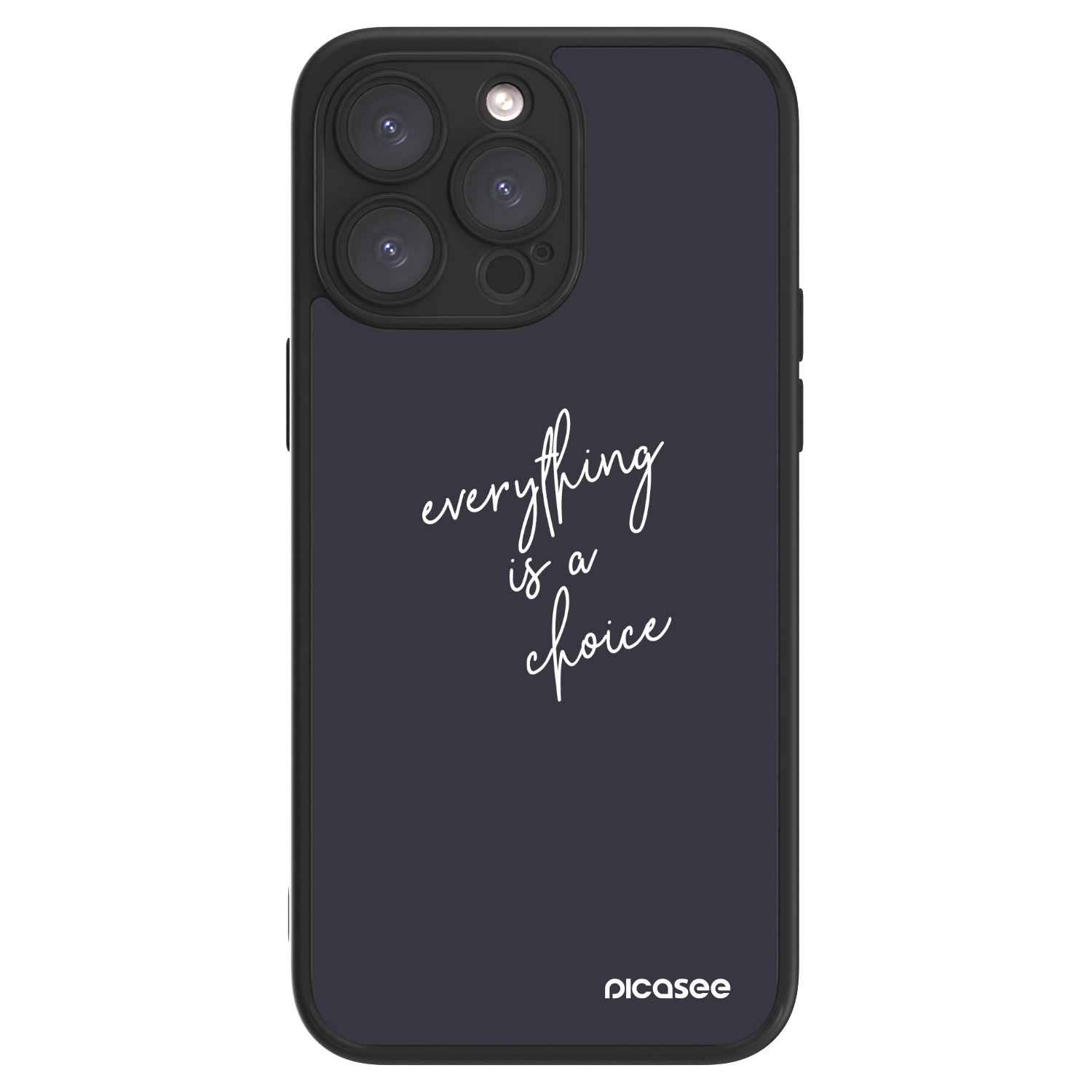 Picasee ULTIMATE CASE für Apple iPhone 15 Pro Max - Everything is a choice