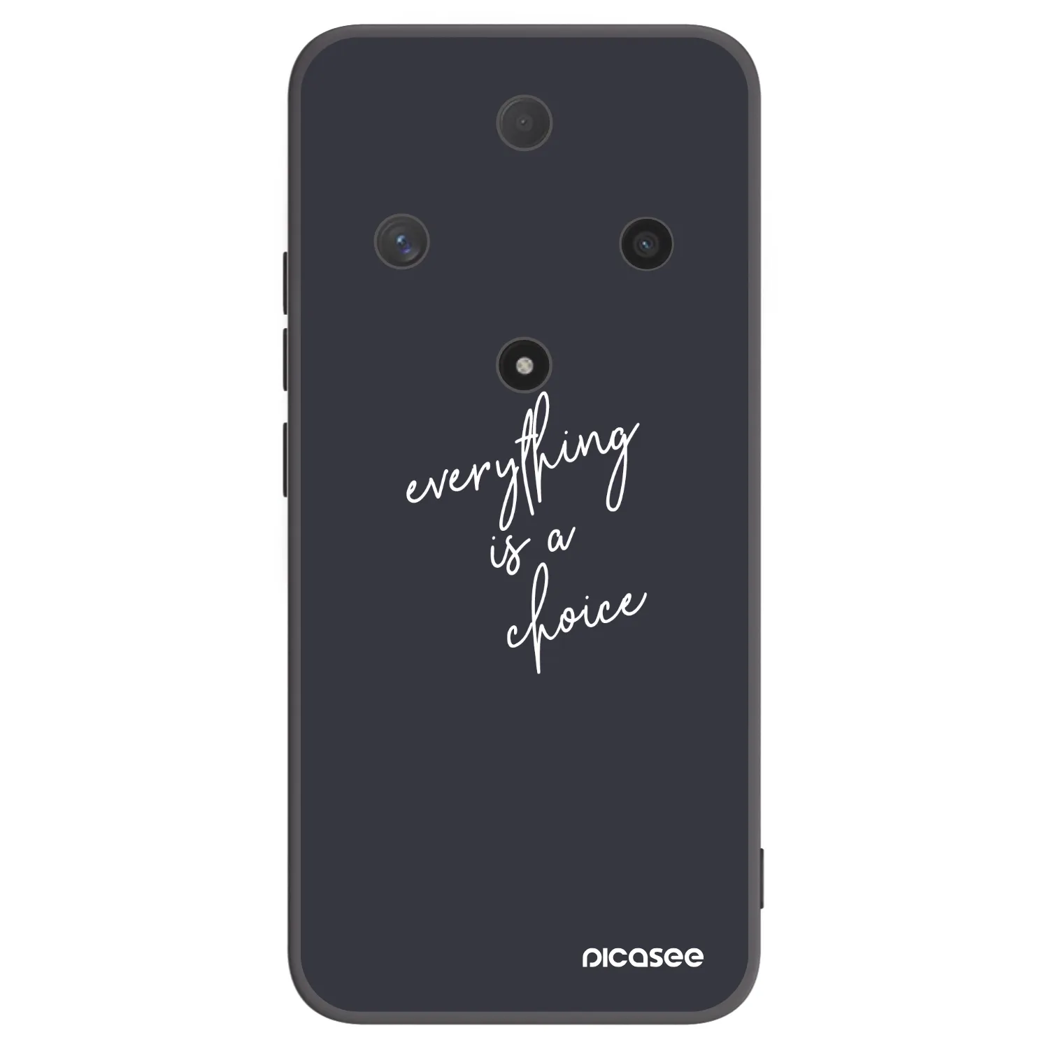 Picasee Honor Magic6 Lite 5G Hülle - Schwarzes Silikon - Everything is a choice