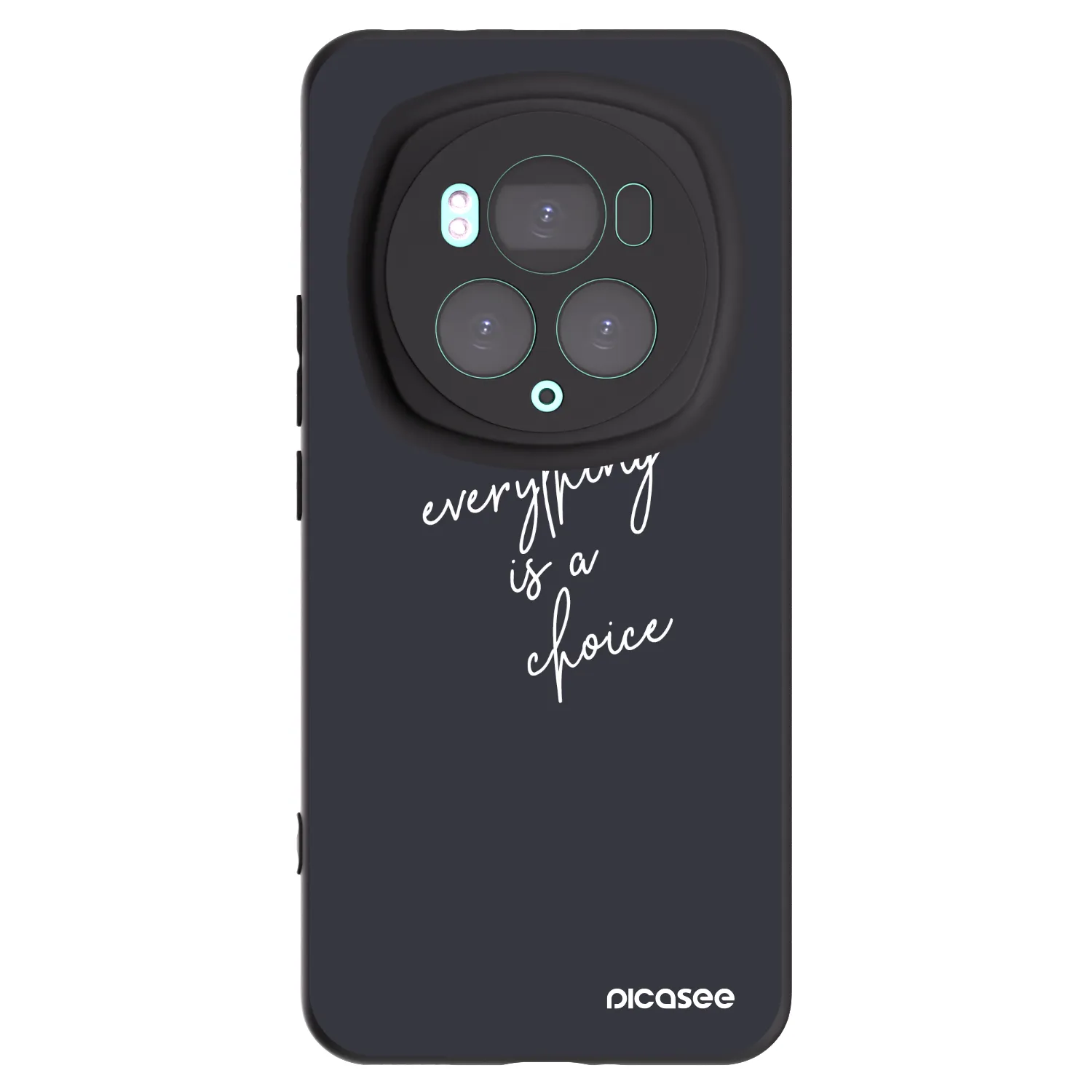 Picasee Honor Magic6 Pro Hülle - Schwarzes Silikon - Everything is a choice