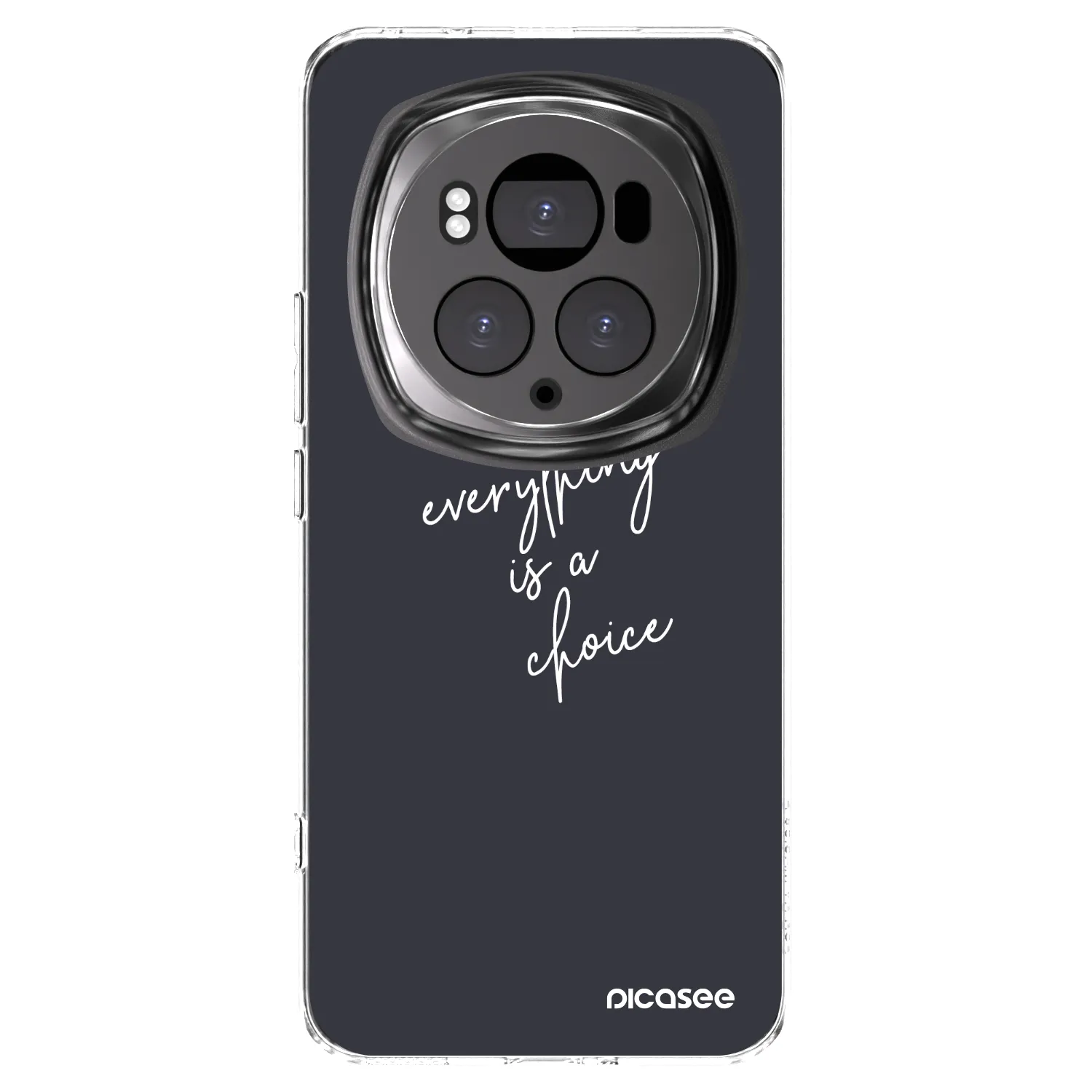 Picasee Honor Magic6 Pro Hülle - Transparentes Silikon - Everything is a choice