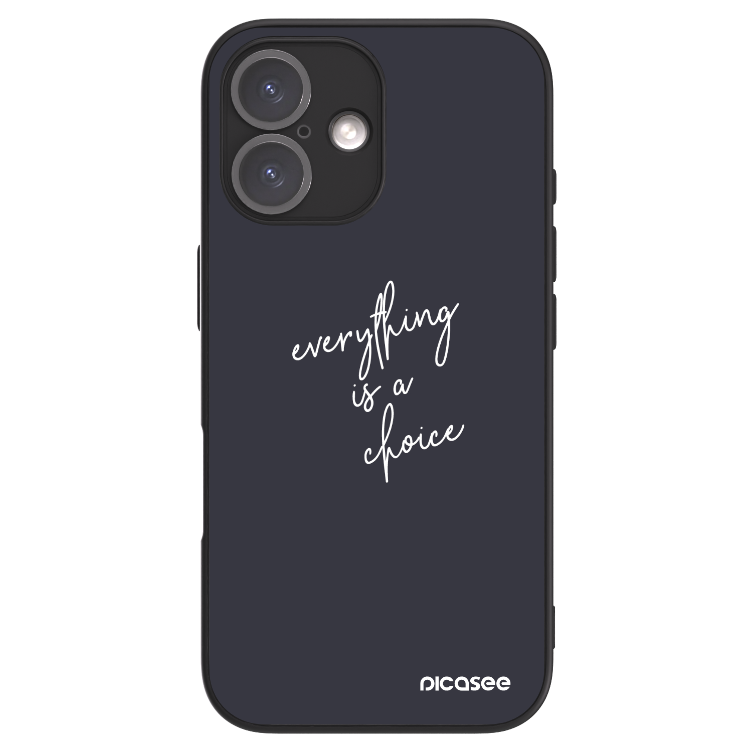 Picasee ULTIMATE CASE für Apple iPhone 16 - Everything is a choice