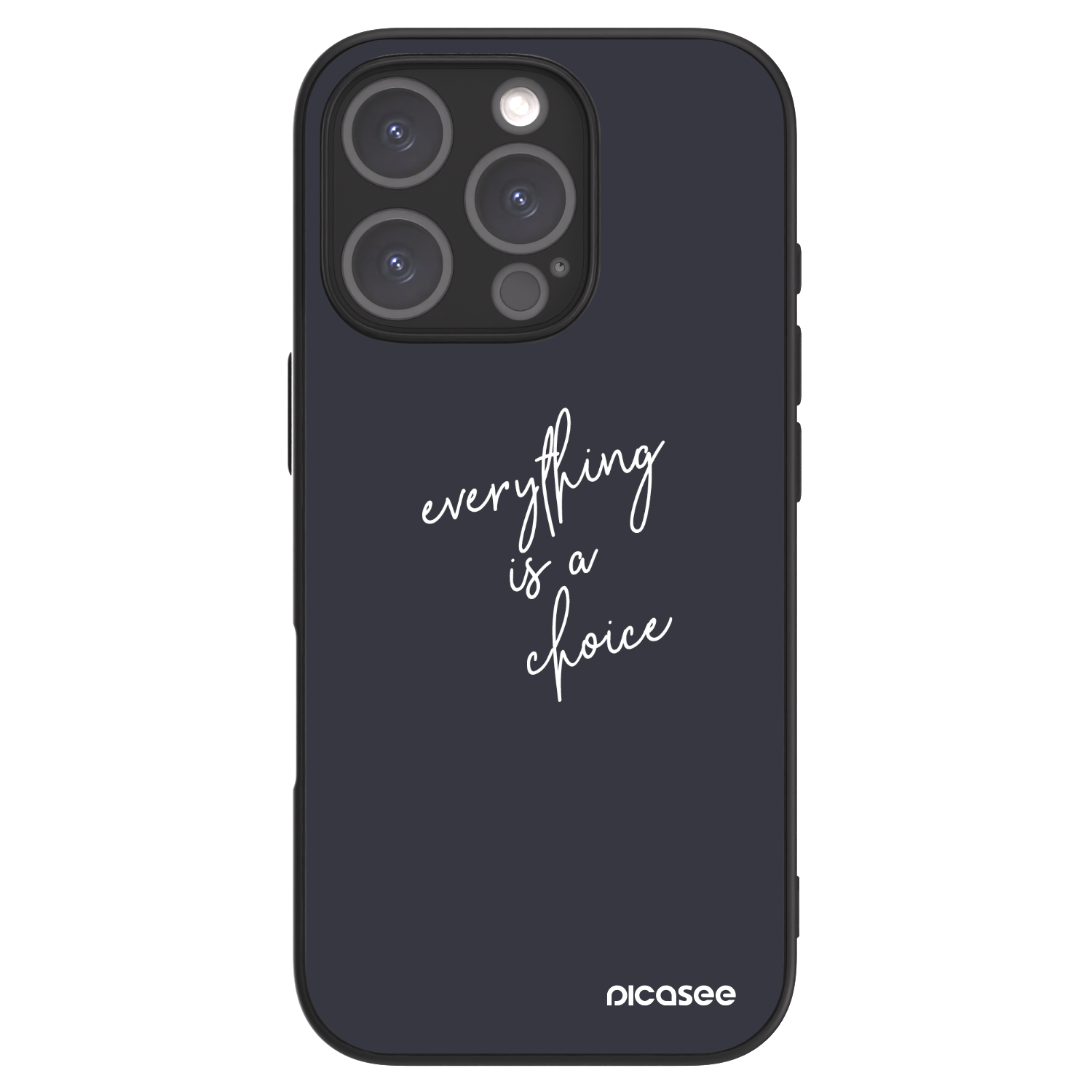 Picasee ULTIMATE CASE für Apple iPhone 16 Pro - Everything is a choice