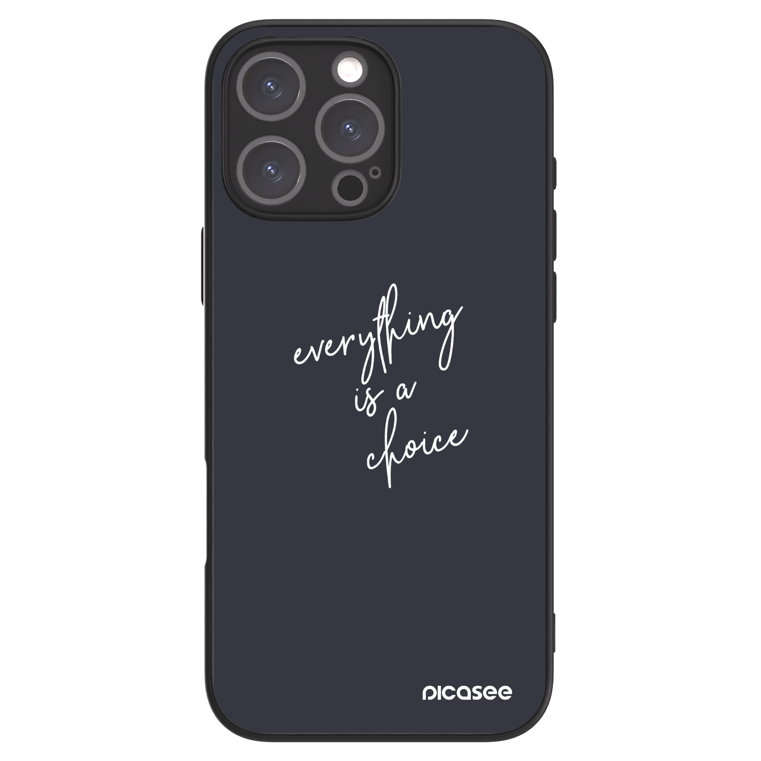 Picasee ULTIMATE CASE für Apple iPhone 16 Pro Max - Everything is a choice