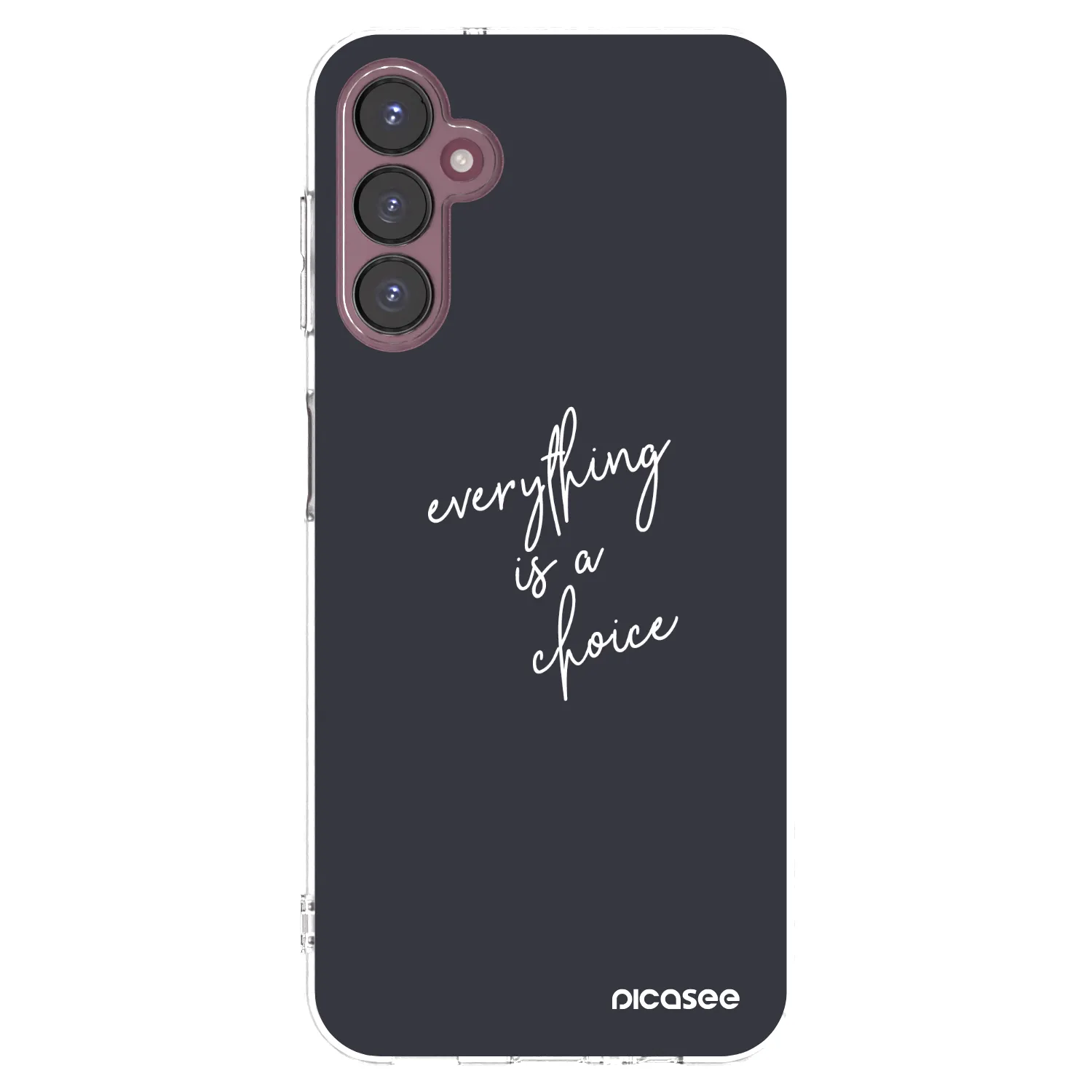 Picasee Samsung Galaxy A05s A057G Hülle - Transparentes Silikon - Everything is a choice