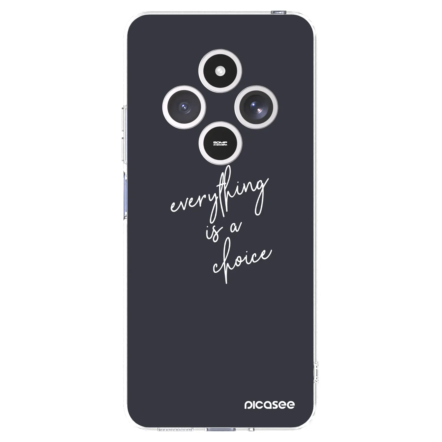 Picasee Xiaomi Redmi 14C Hülle - Transparentes Silikon - Everything is a choice
