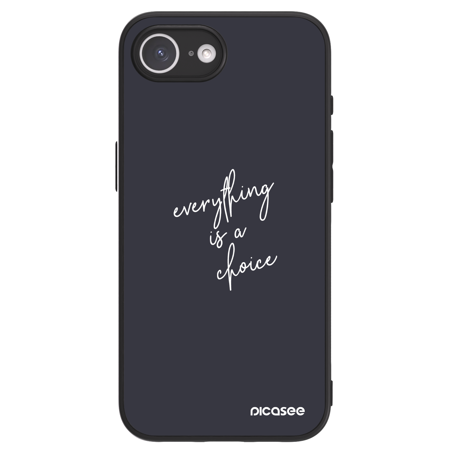 Picasee ULTIMATE CASE MagSafe für Apple iPhone 16e - Everything is a choice