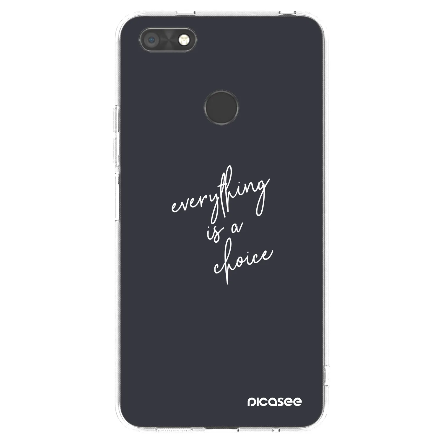 Picasee Huawei P9 Lite Mini Hülle - Transparentes Silikon - Everything is a choice