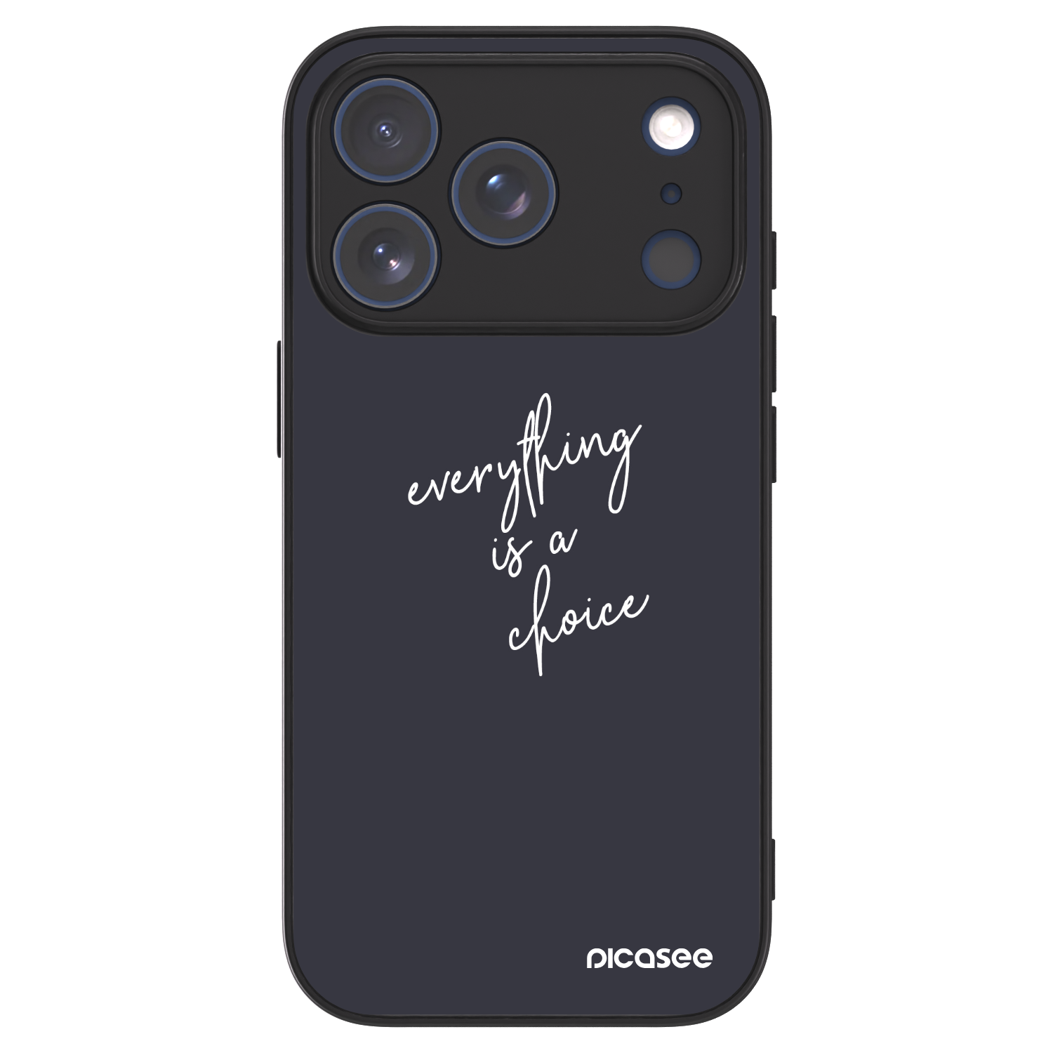 Picasee ULTIMATE CASE MagSafe für Apple iPhone 17 Pro - Everything is a choice