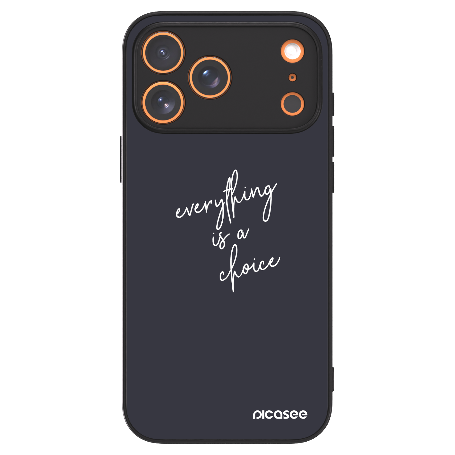 Picasee ULTIMATE CASE MagSafe für Apple iPhone 17 Pro Max - Everything is a choice