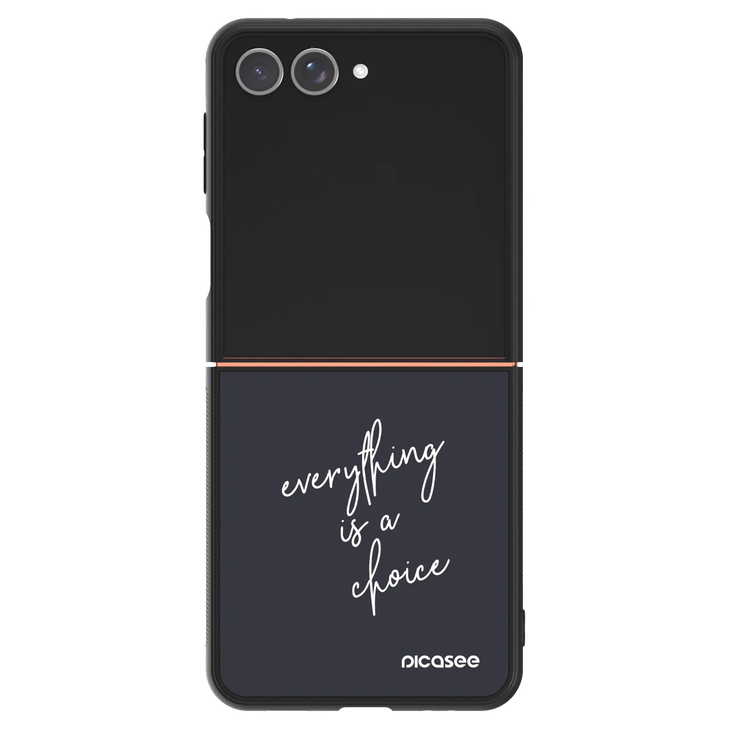 Picasee ULTIMATE CASE für Samsung Galaxy Z Flip7 5G - Everything is a choice