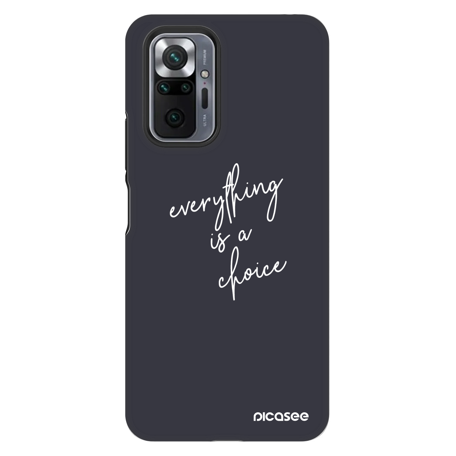 Picasee Fashion Case für Xiaomi Redmi Note 10 Pro - Everything is a choice