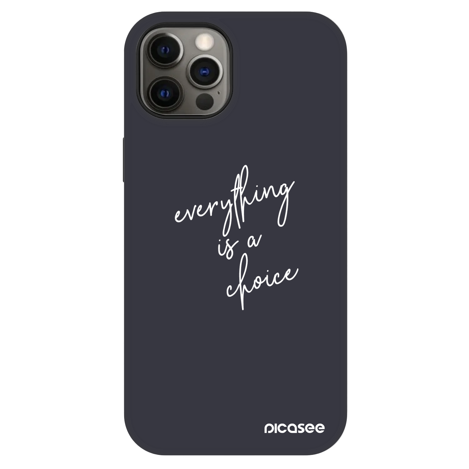 Picasee Fashion Case MagSafe für Apple iPhone 12 - Everything is a choice
