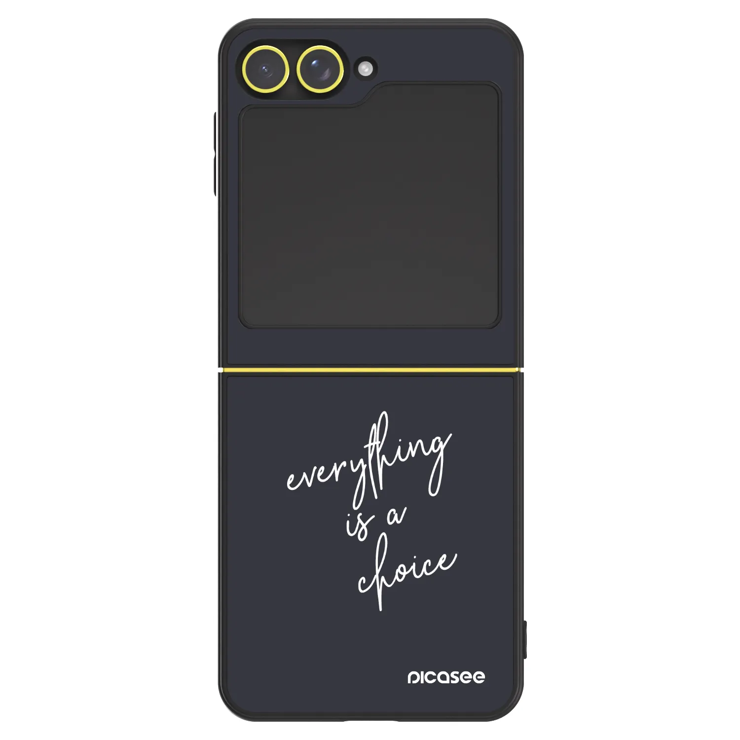 Picasee ULTIMATE CASE für Samsung Galaxy Z Flip7 FE 5G - Everything is a choice
