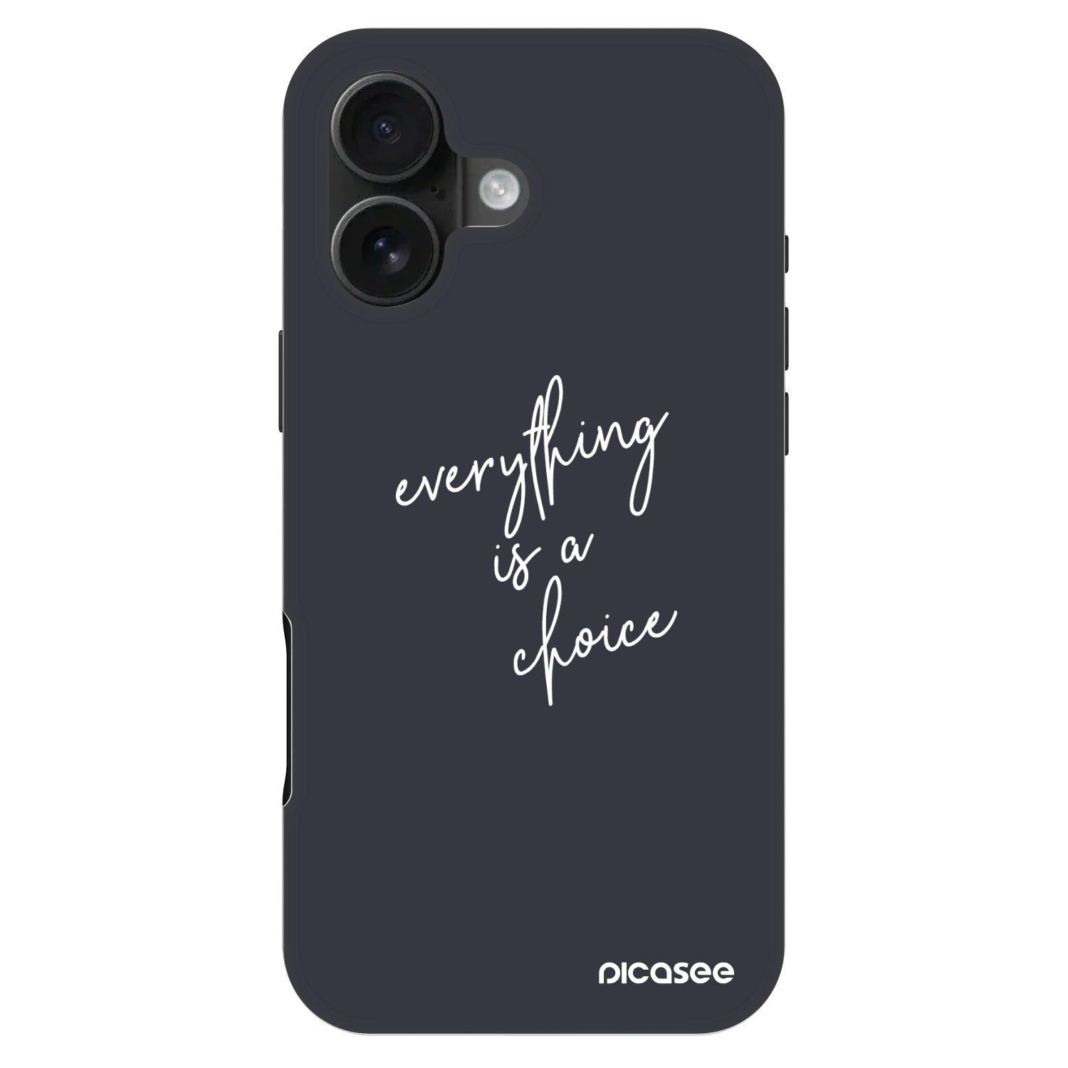 Picasee Fashion Case MagSafe für Apple iPhone 16 - Everything is a choice