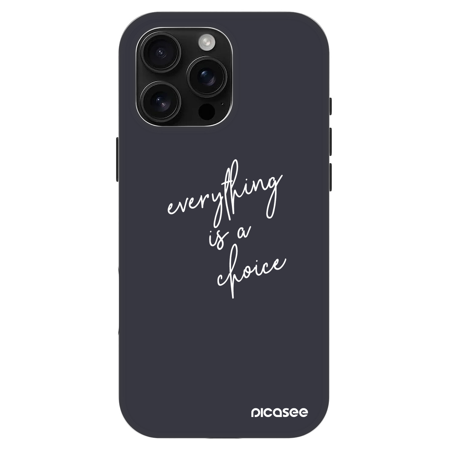 Picasee Fashion Case MagSafe für Apple iPhone 16 Pro Max - Everything is a choice