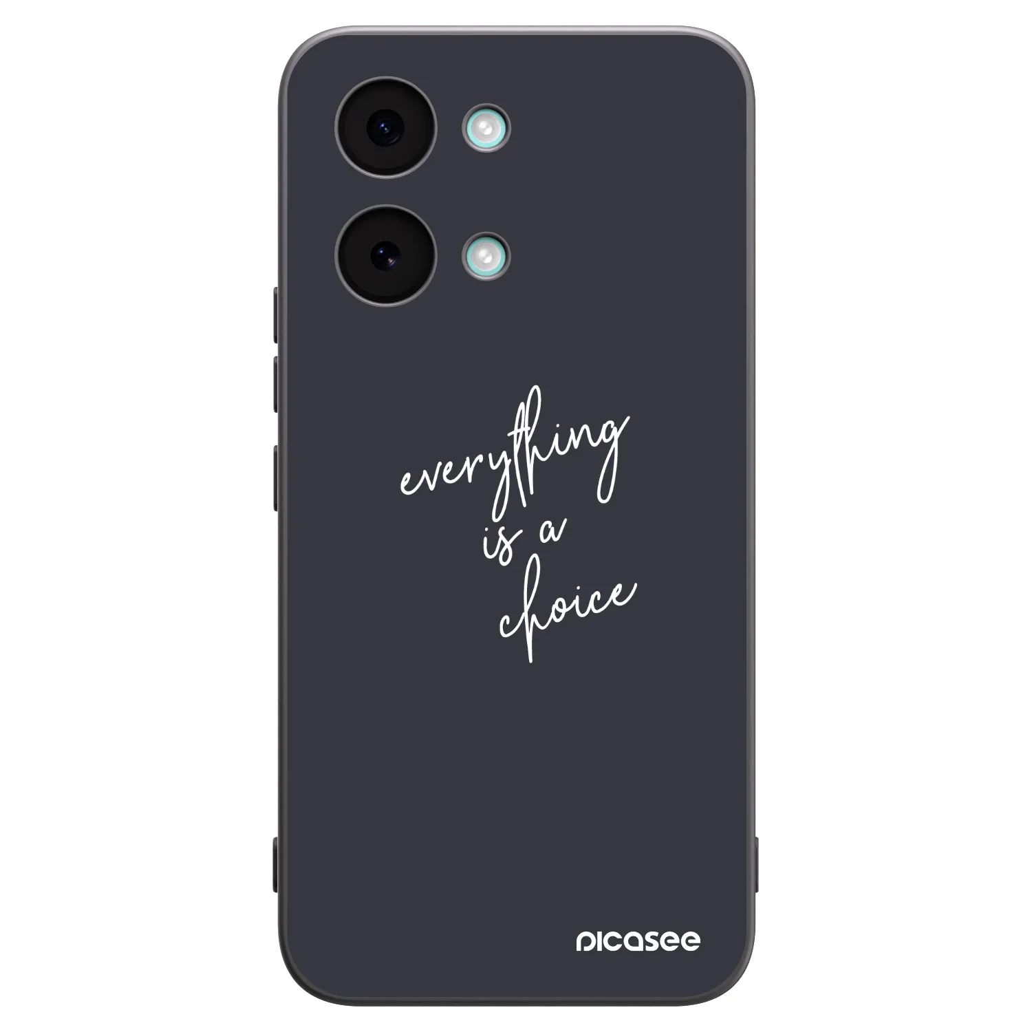 Picasee Xiaomi Poco X8 Pro Max Hülle - Schwarzes Silikon - Everything is a choice