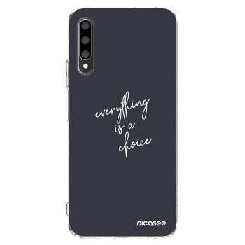 Picasee Honor 9X Pro Hülle - Transparentes Silikon - Everything is a choice