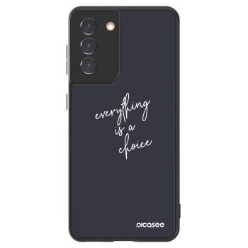 Picasee ULTIMATE CASE für Samsung Galaxy S21 5G G991B - Everything is a choice