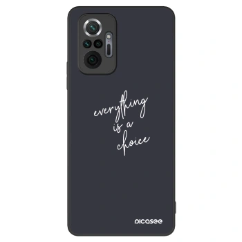 Picasee ULTIMATE CASE für Xiaomi Redmi Note 10 Pro - Everything is a choice