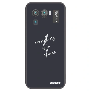 Picasee Xiaomi Mi 11 Ultra Hülle - Schwarzes Silikon - Everything is a choice