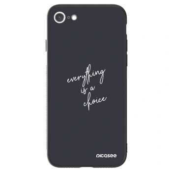 Picasee ULTIMATE CASE für Apple iPhone SE 2020 - Everything is a choice
