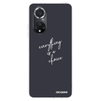Picasee Huawei Nova 9 SE Hülle - Transparentes Silikon - Everything is a choice